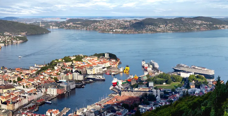 Hotels near Bergen cruise port