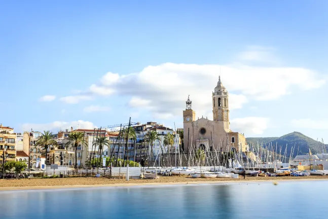 Sitges Group Calm Beach