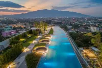 Astra Sky River Panorama Pool Luxury Hotels near Zeroo Tattoo Chiangmai