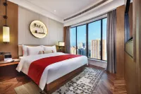 Licheng Hotel Yi  (Xi’an Bell and Drum Tower Xiaozhai Datang Everbright City) Отели рядом с достопримечательностью «Хуалунь Ван Цзя (Xi'an Taiwa Road Shop)»