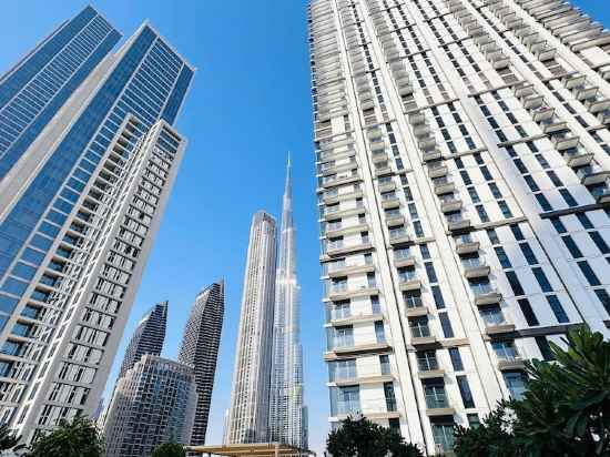 OYO 1350 Home Premium 1-Bed Apt Burj Crown Hotel Exterior