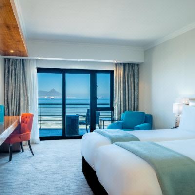 Sea View Twin Room with Balcony-Lounge Access Included Blaauwberg Beach Hotel Promo Code