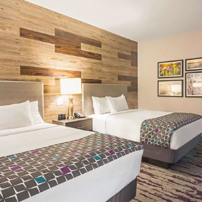 2 Queen Beds, Mobility/Hearing Accessible Room, Roll-in Shower, Non-Smoking La Quinta Inn & Suites by Wyndham Dallas - Wylie Promo Code