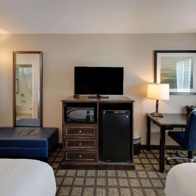 2 Queen Beds, Non-Smoking, Communication Assistance, Microwave and Refrigerator Best Western North Bryant Inn Promo Code