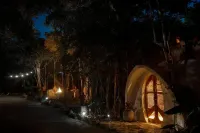 Room in Lodge - Unique Jungle Dome Ik