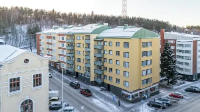 Bright & Cozy, Renovated Studio in the Lahti Center Hotels near Launeen neidot