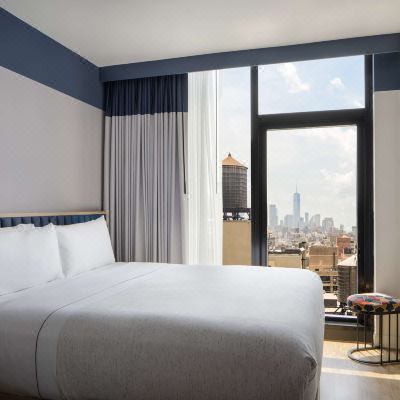 Room, 1 King Bed, City View Motto by Hilton New York City Chelsea Promo Code