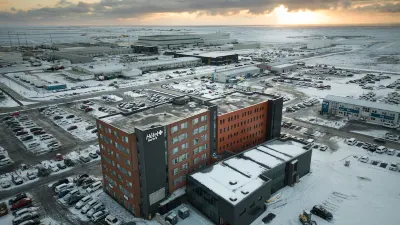 Aurora Hotel at Reykjavik-Keflavik Airport Terminal Kef Hotels near Statue of man & woman