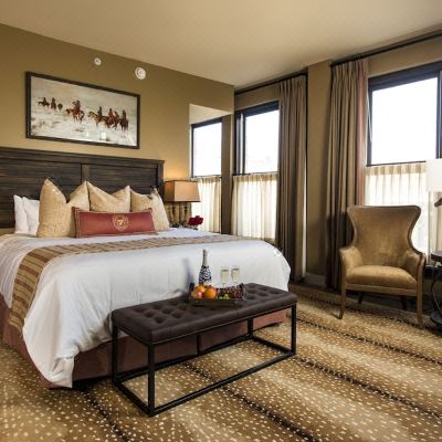 Luxury Room, 1 King Bed, Accessible Frontier Hotel Pawhuska Promo Code