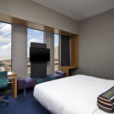 Aloft King Bed Room  Aloft Tulsa Downtown Promo Code