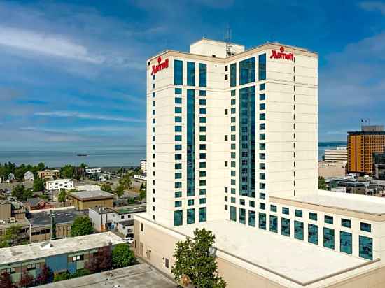 Marriott Anchorage Downtown Hotel Exterior