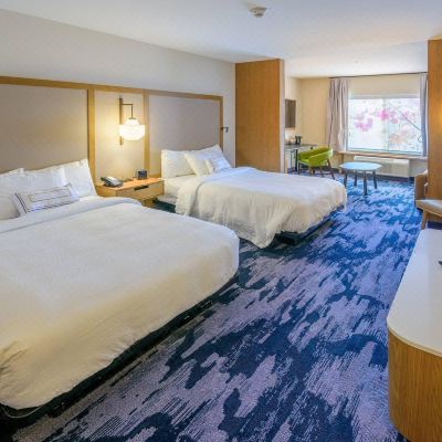 Larger Studio, 2 Queen, Sofa Bed Fairfield Inn & Suites by Marriott Scranton Montage Mountain Promo Code