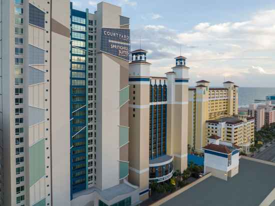 Courtyard Myrtle Beach Oceanfront Hotel Exterior