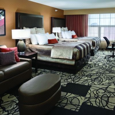 Deluxe Room-2 Queen Beds ClubHouse Hotel & Suites Fargo Promo Code