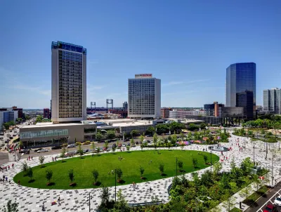 Hilton St. Louis at The Ballpark Hotels near Church of Christ the Divine