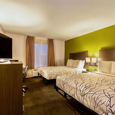 Standard Room, 2 Queen Beds, Non Smoking, Refrigerator & Microwave Surestay Plus Hotel by Best Western Seatac Airport Promo Code