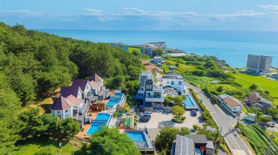 Pool Villa 1-2 Pension Hotels in Pohang