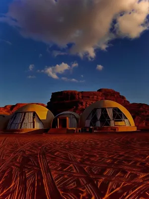 Wadi Rum UFO Luxotel - Campsite