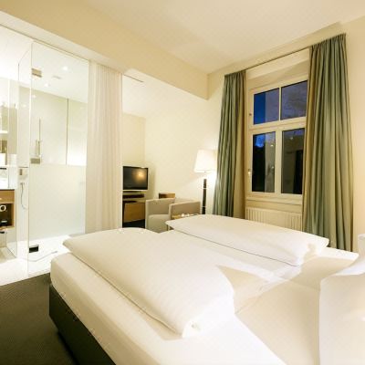 Eco Business Room, 1 Double Bed (2 Mattresses), Glass Wall Bathroom Hotel Sailer Promo Code