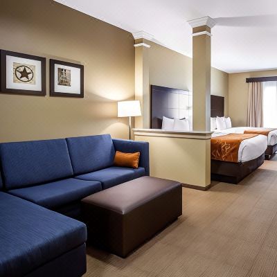 Queen Suite with Two Queen Beds Comfort Suites Houston Northwest Cy-Fair Promo Code