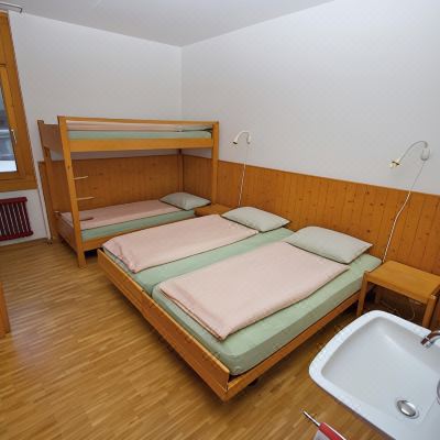 Quadruple Room with Shared Bathroom Pontresina Youth Hostel Promo Code