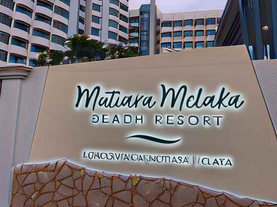 Mutiara Melaka Beach Resort Pantai Puteri 2 Br with Netflix & Unifi, Corner Unit Level 7 Best View Hotel Exterior