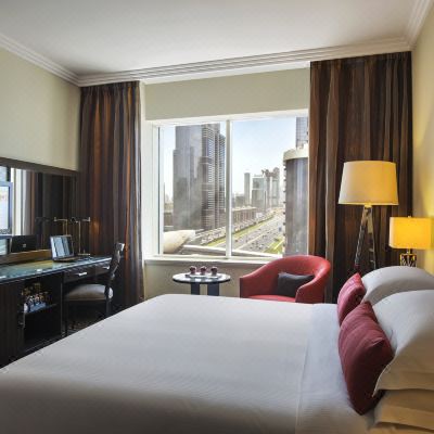 Guest Room With Lounge Access - King Bed Towers Rotana Dubai Promo Code