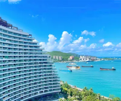 Beihai yezi seaview garden balcony apartment Hotels near Guilin Dianzi Keji Daxue Beihai Xiaoqu Library