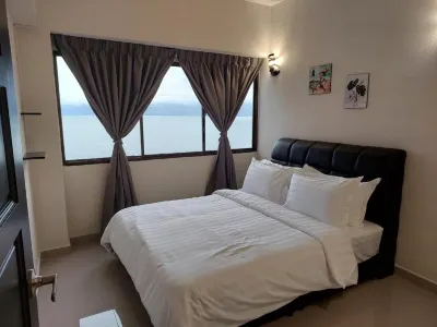 Batu Ferringhi Luxury Seaview Suite - 3Br 鄰近The Reef的酒店