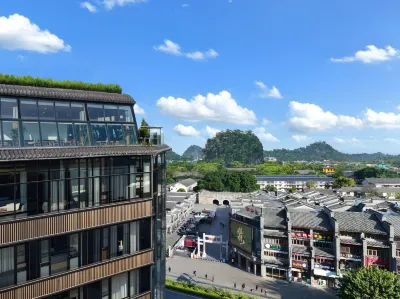 Gangshe Rooftop View Hotel Hotels near Leshui Waterfall