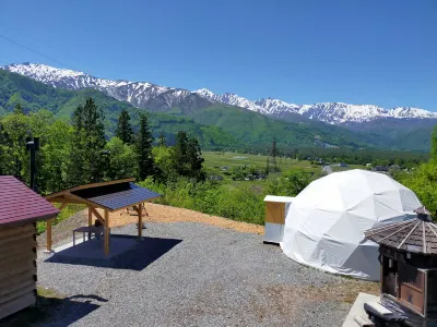 Glamping+Sauna Hakuba morino wasabi nouen Hotels near Lake Nakatsuna