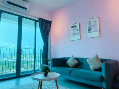 Comfy 3-Bedrooms Apartment at Meritus Residensi Hotel di Perai