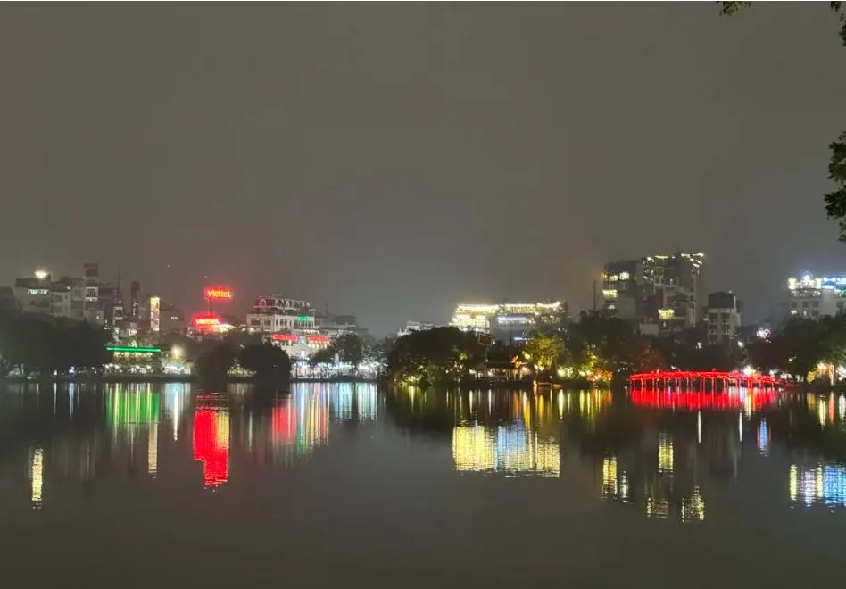 河內老城區夜景