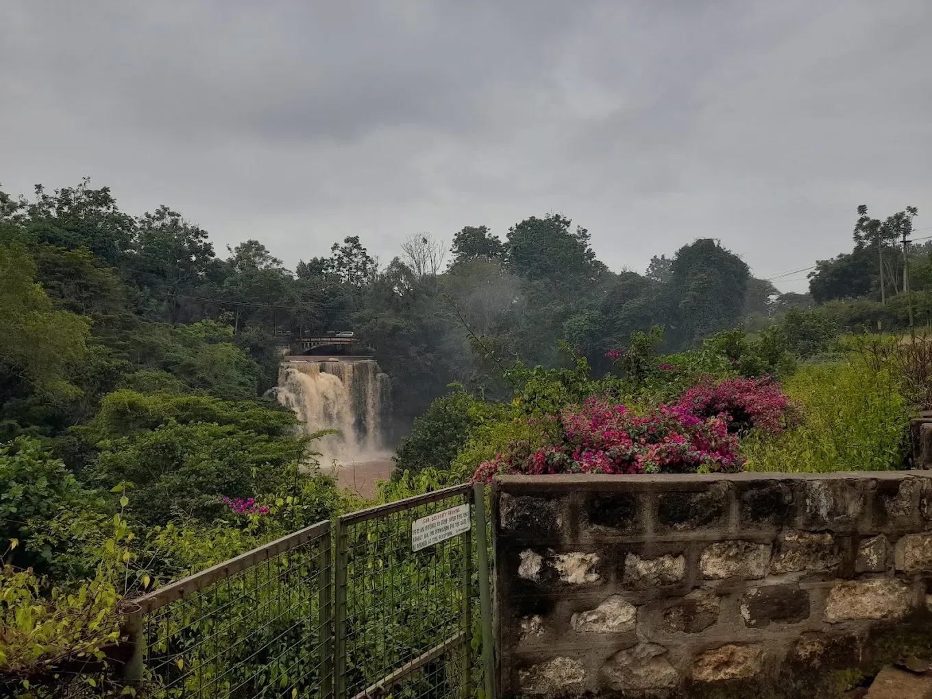 The Chania Falls, near Maragua