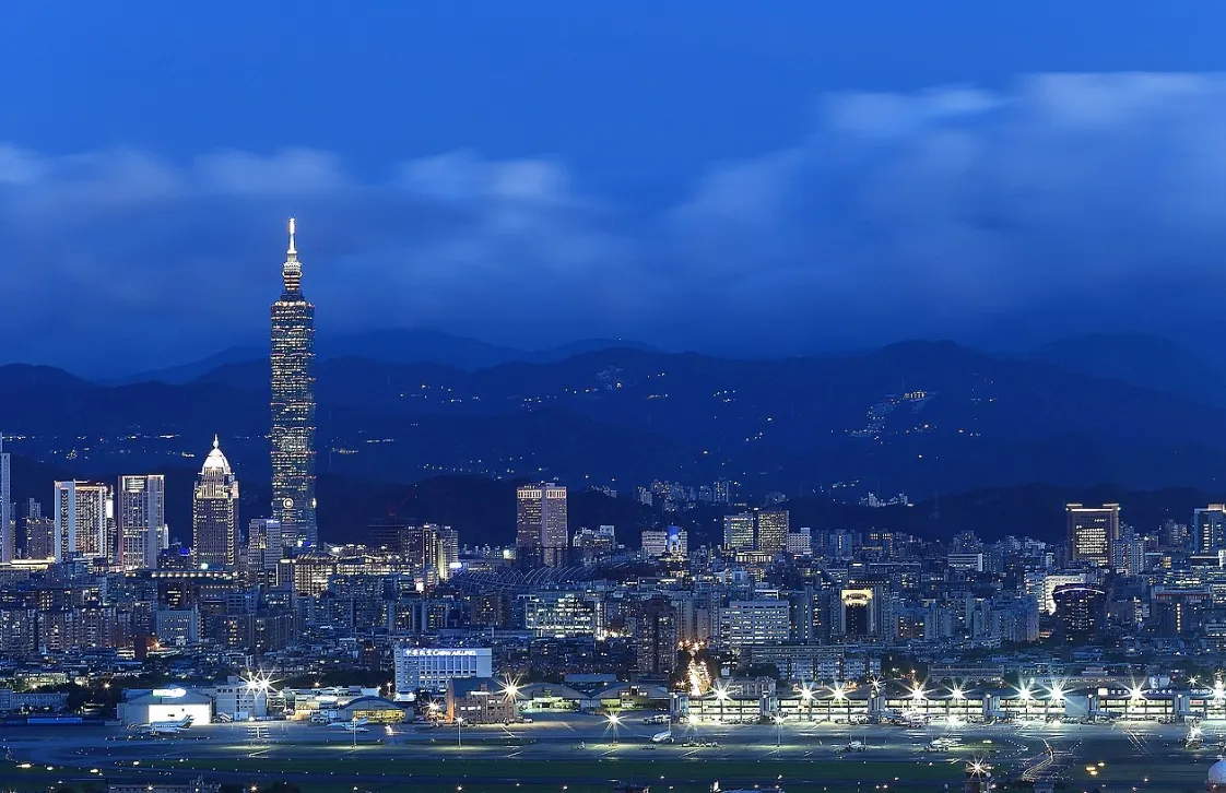 台北大安森林附近的台北松山機場