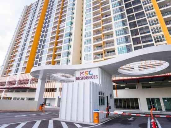 Comfy 3BR Apt @ KSL Daya Near IKEA Tebrau, Parking Hotel Exterior