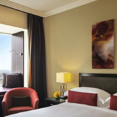 Window-Seat View Room - King Bed Towers Rotana Dubai Promo Code