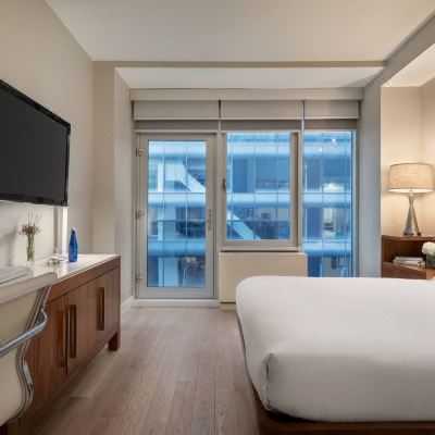 Deluxe Room, 1 Queen Bed, City View (Metro Queen) The Gotham Hotel Promo Code