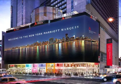 New York Marriott Marquis Hotels near Moynihan Train Hall