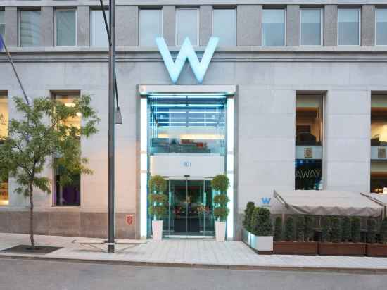 W Montreal Hotel Exterior