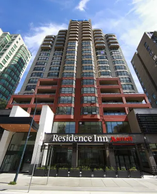 温哥華市中心Residence Inn 酒店 鄰近天普頓站的酒店