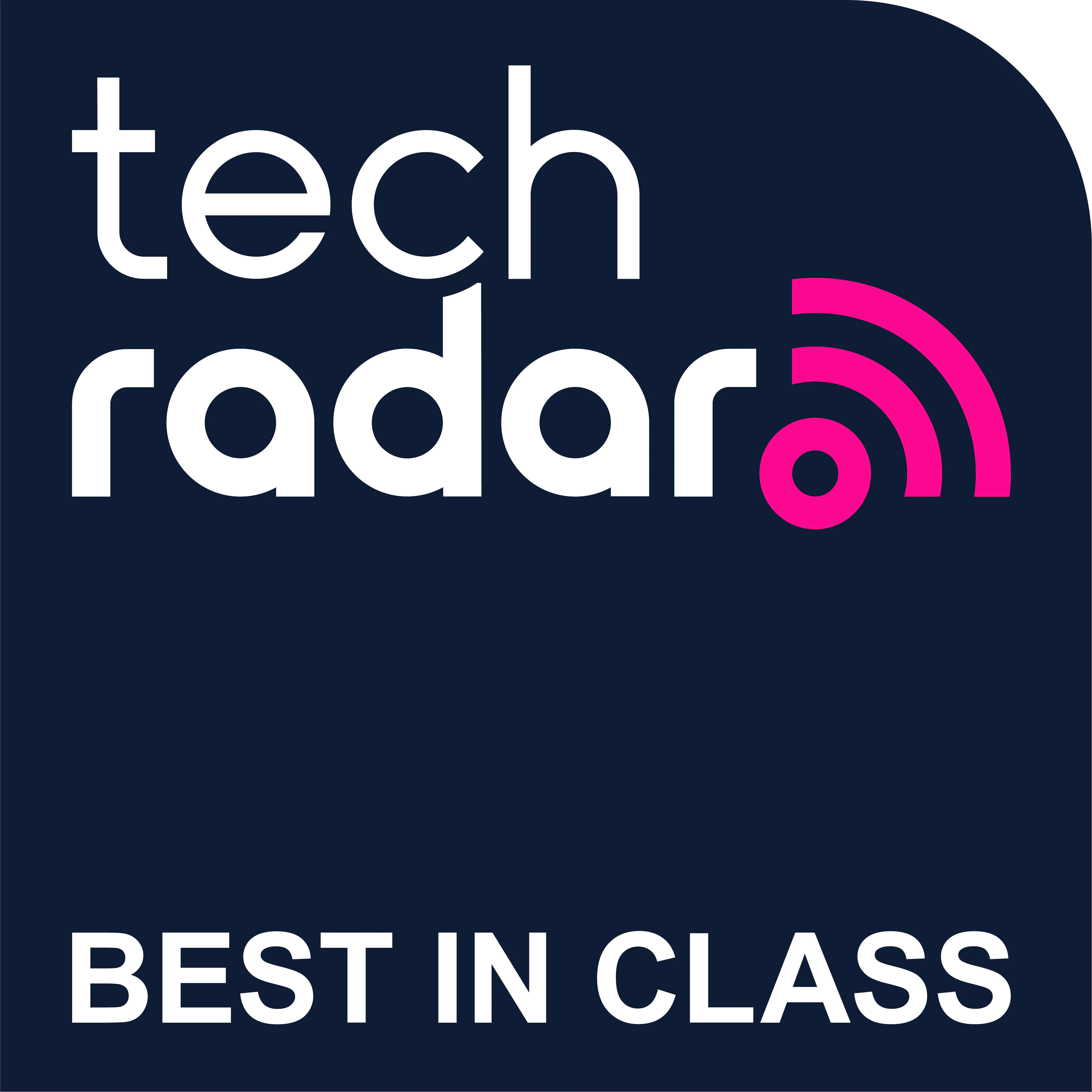 tech radar - BEST IN CLASS