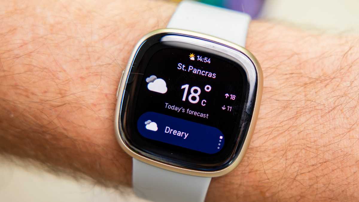 Fitbit Sense 2 weather