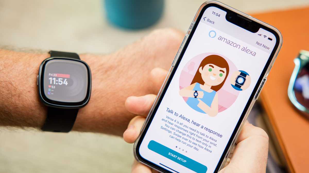 Fitbit Versa 4 Alexa support