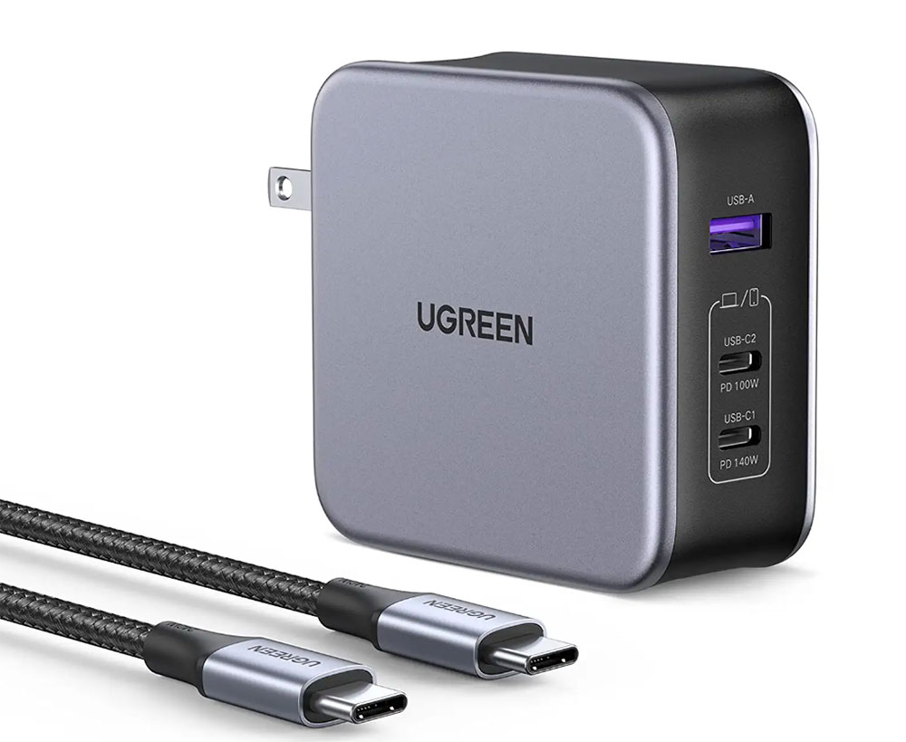 UGreen Nexode 140W Charger – Best MacBook Pro charger