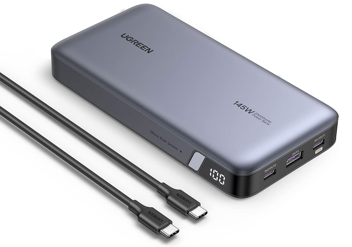 Ugreen 145W Power Bank for Laptop – MacBook battery pack