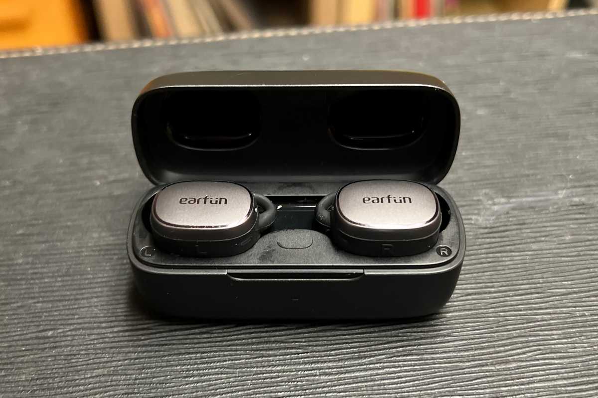 EarFun Free Pro 3 inside case