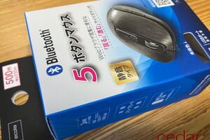 ●ダイソーの静音タイプ5ボタンBluetoothマウス(ecola製)¥550を買ってみた件にて (レビュー)