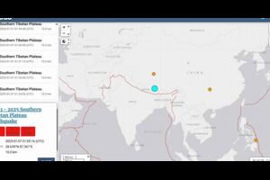 【震度5強～6弱】中国・チベット自治区でM7.1の地震発生…中国やネパールで強い揺れ