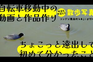 カメラ装着集音装備万全でいざ試走！